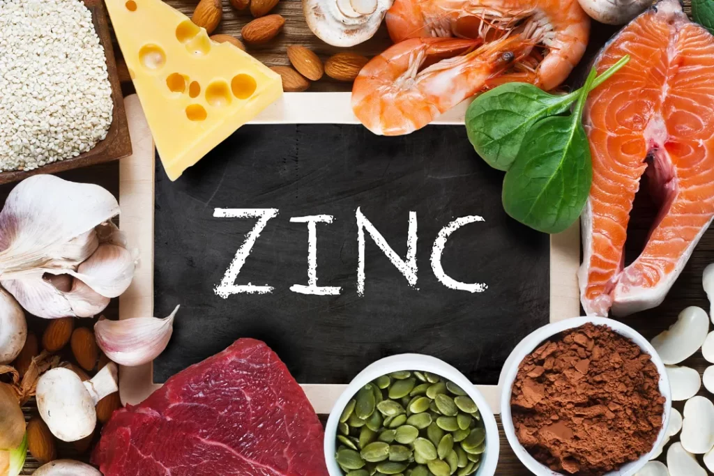 Multiple sources to obtain zinc.