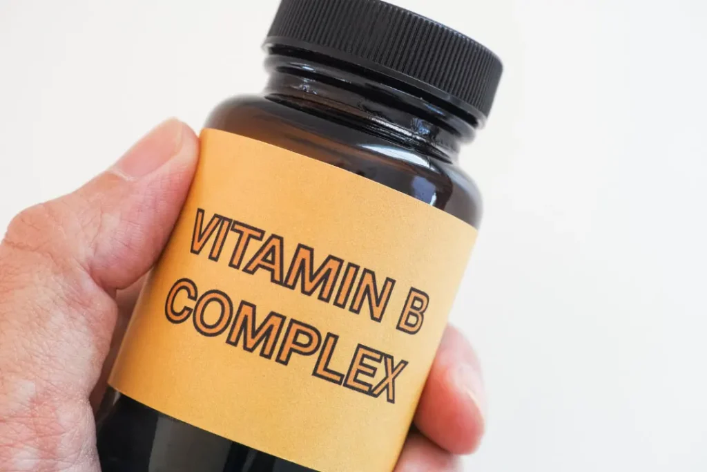 Vitamin B supplements. 
