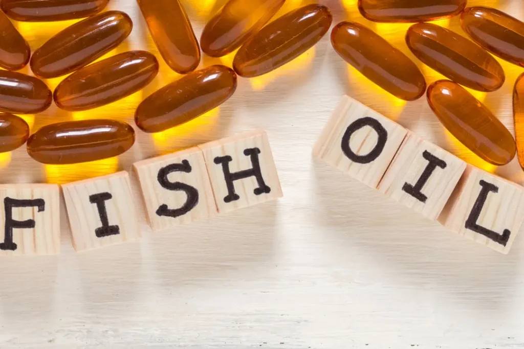 Fish oil is good for skin. 