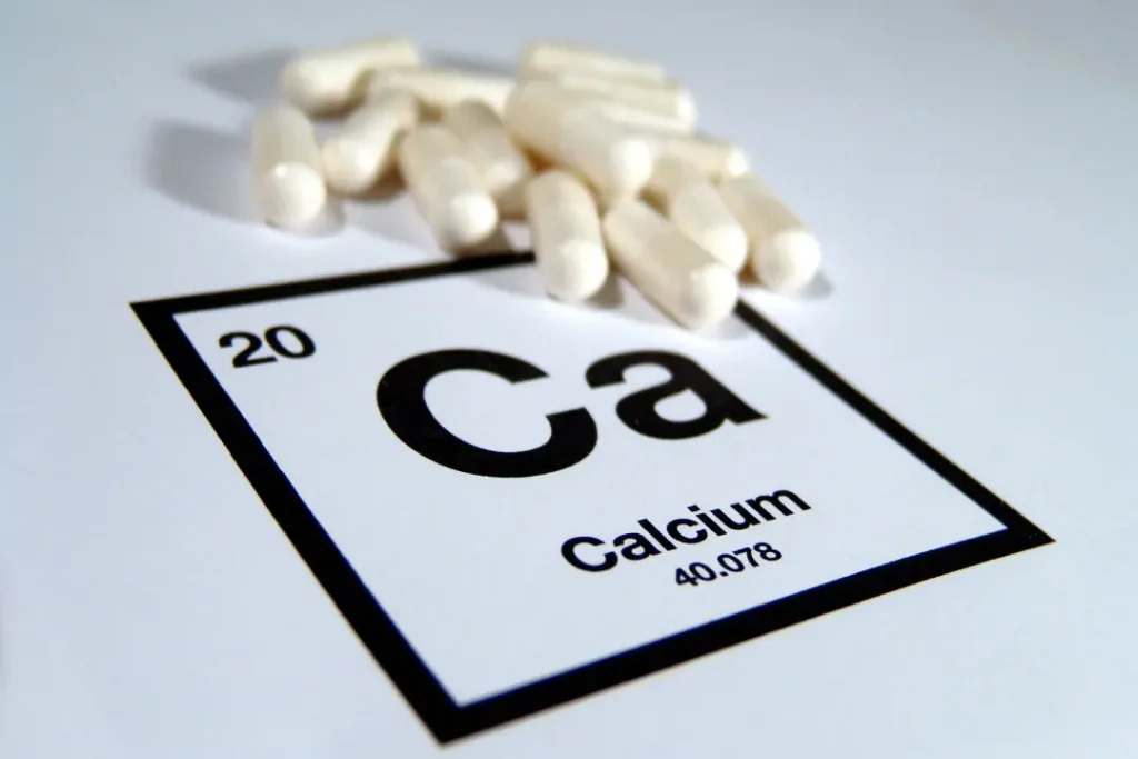 Calcium supplements. 