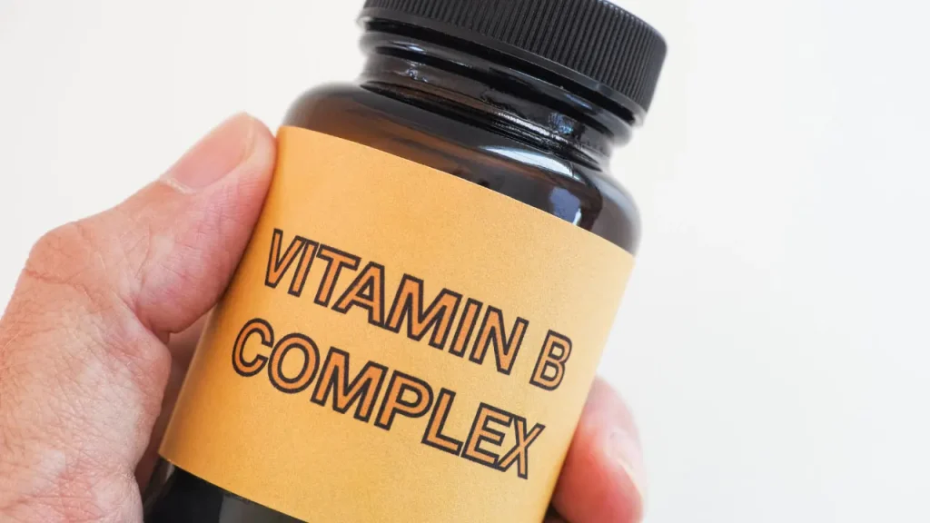 Vitamin B complex supplements. 