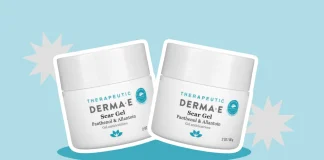 derma e scar gel.