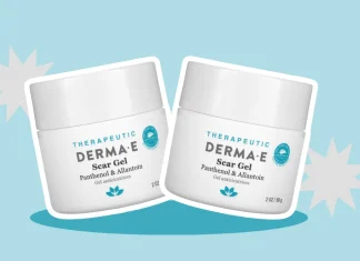 derma e scar gel.
