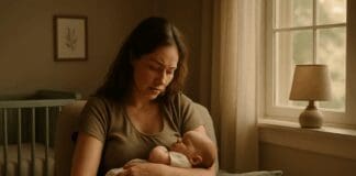 Why Is It So Hard to Breastfeed? Critical Insights Every New Mom Should Know Mother gently cradling newborn in a softly lit nursery, capturing the emotional nuance of early parenthood and illustrating why it is so hard to breastfeed.